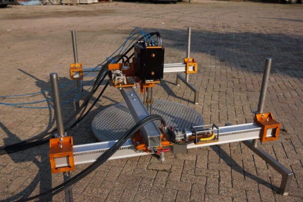 Vertical H-Frame Setup with Support Legs (for Flex Frame 2.5") - Image 3