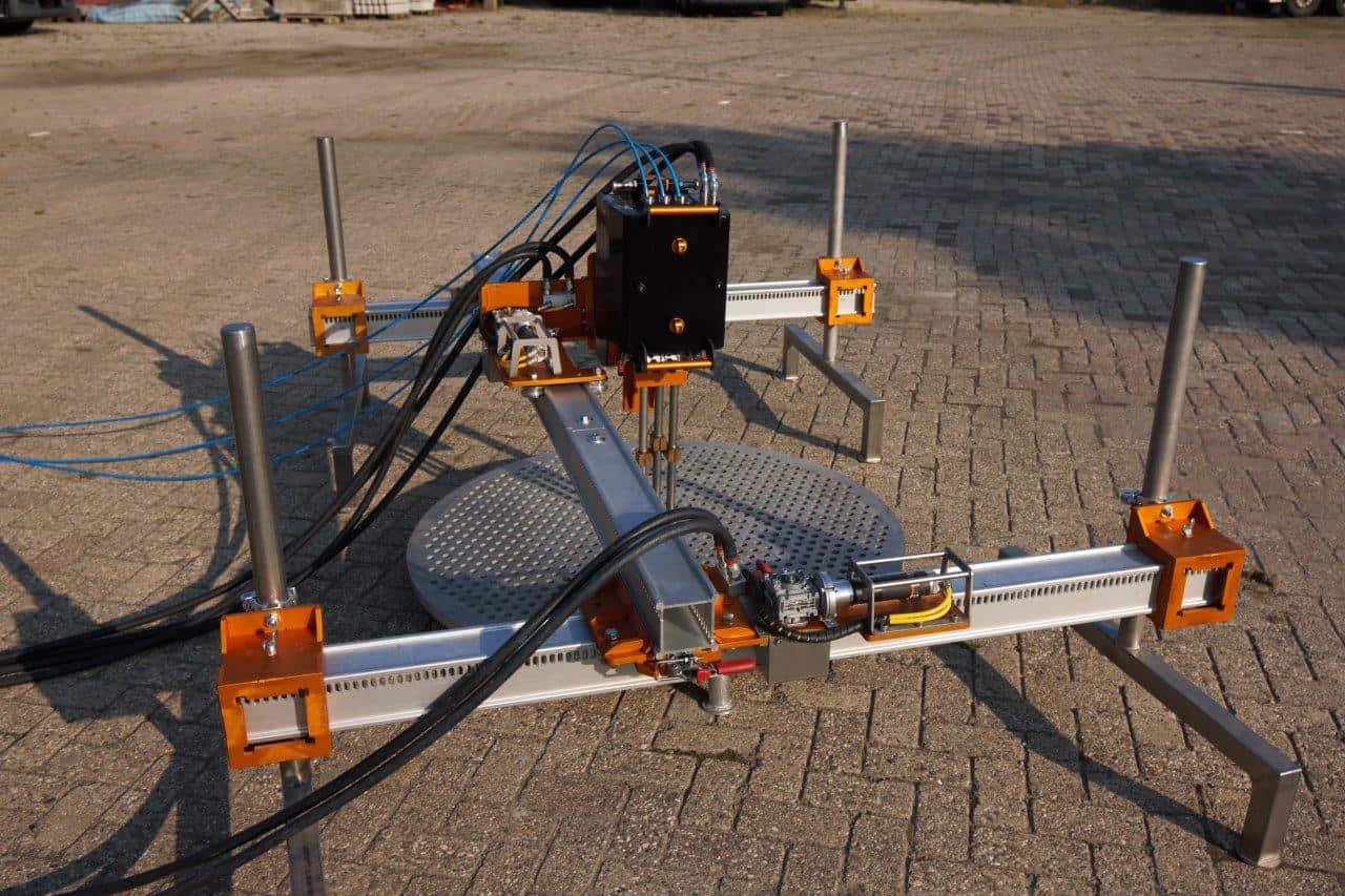 Vertical H-Frame Setup with Support Legs (for Flex Frame 2.5") - Image 3