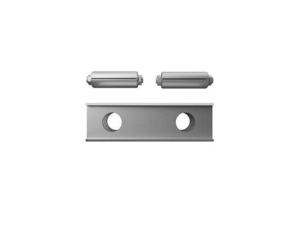 4″ Dual Slotted Rail Connector. Incl. Wedge Bolts - Image 2