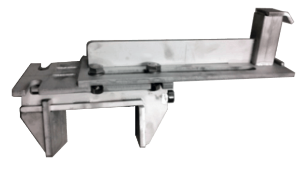 Mounting Clamp XL 4" for Tube Sheet Right, 180 mm / 7",  SS