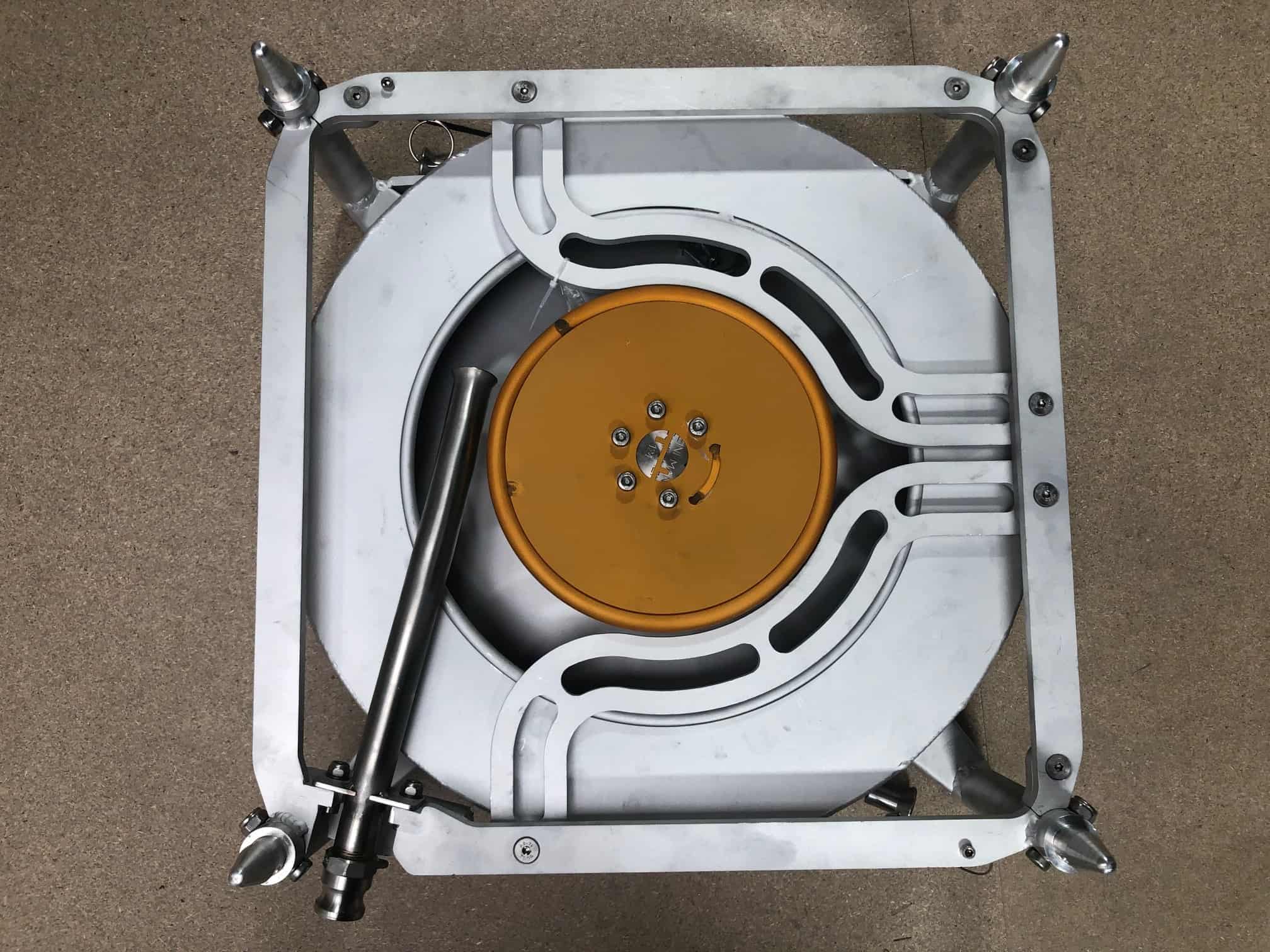HP Hose Reel 1500 Bar (20K) (9/16 MP) with Guide Hose and 3/4 in Camlock Couplings - Image 2