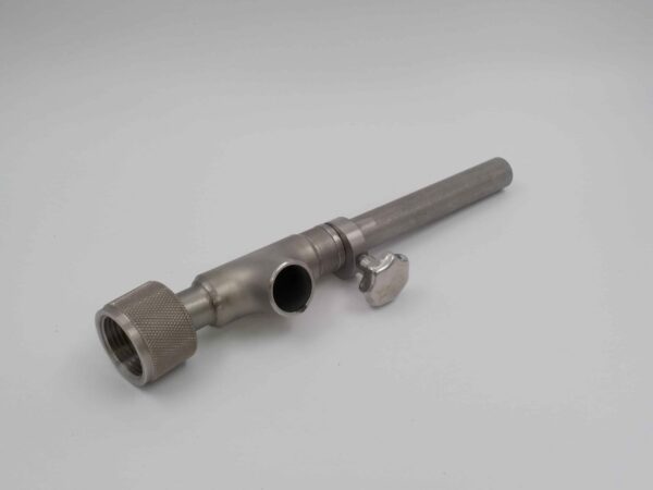 Extendable 1/2" Guide Tube 400 mm /15.748" . Incl T-Manifold & Reducer Nut 3/4-1/2"