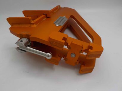 Mounting Clamp 2.5"  for Tube Sheet. Left,   150 mm / 6", Alu.
