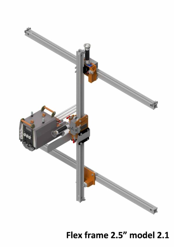 5-TLX + Flex Frame 2.5″ Setup