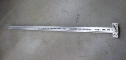 Slotted Rail 2.5" L= 1.820 m / 6' with End Stop.