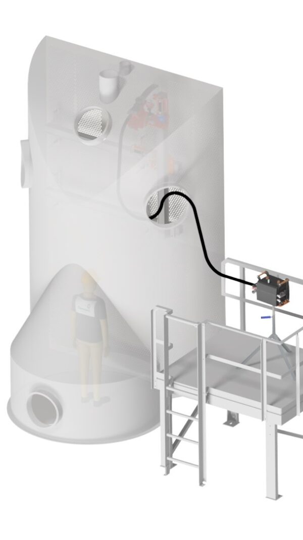 Condenser cleaning setup - Image 3